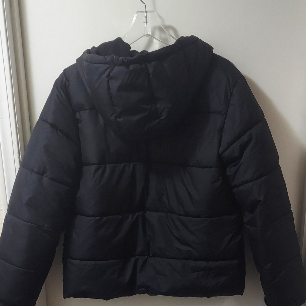 Swiss Tech Boys Black Puffer Jacket Size XXL 18 - Picture 5 of 5